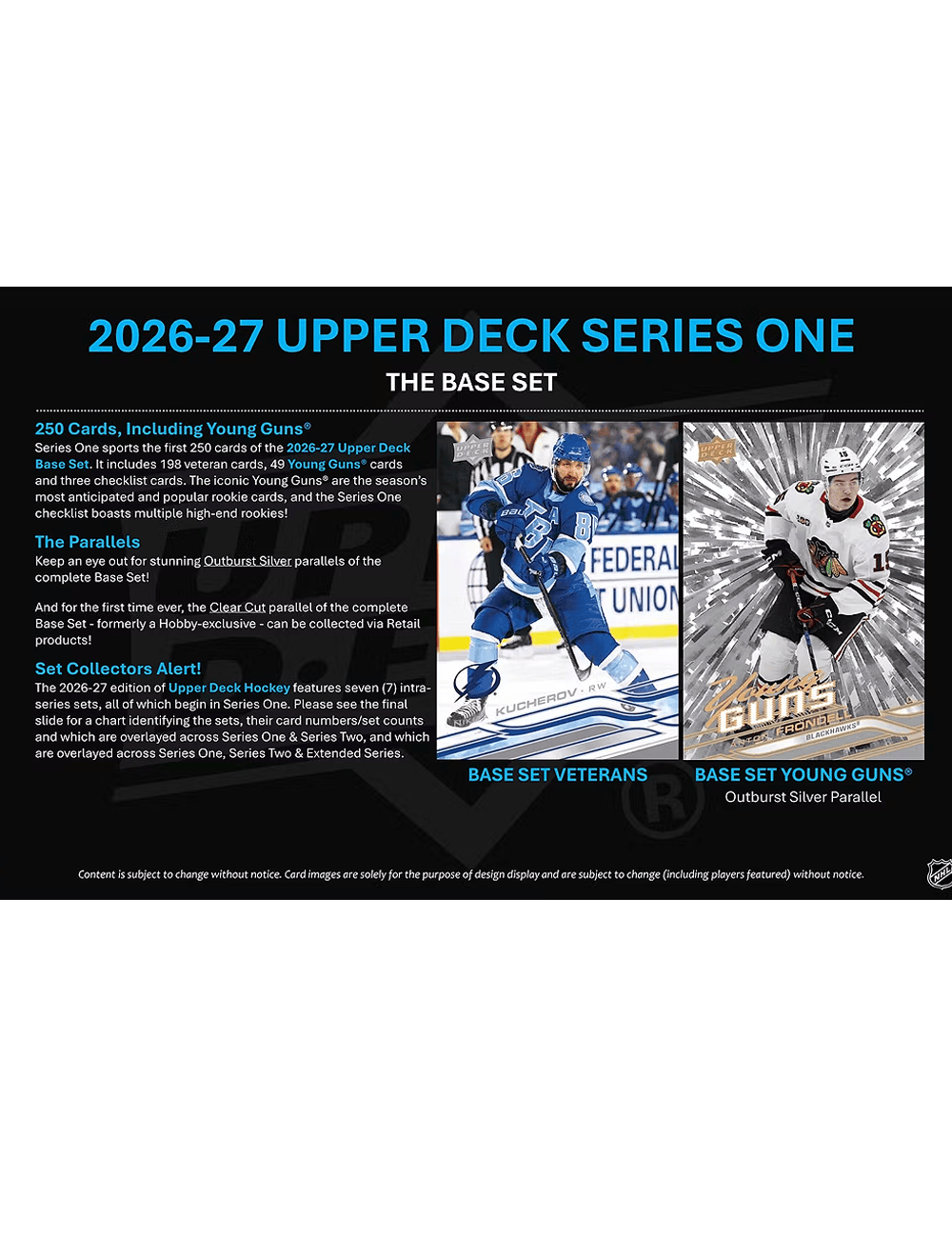 Upper Deck Cards 2026-27 Upper Deck NHL Series 1 Hockey Trading Card Blaster Pack