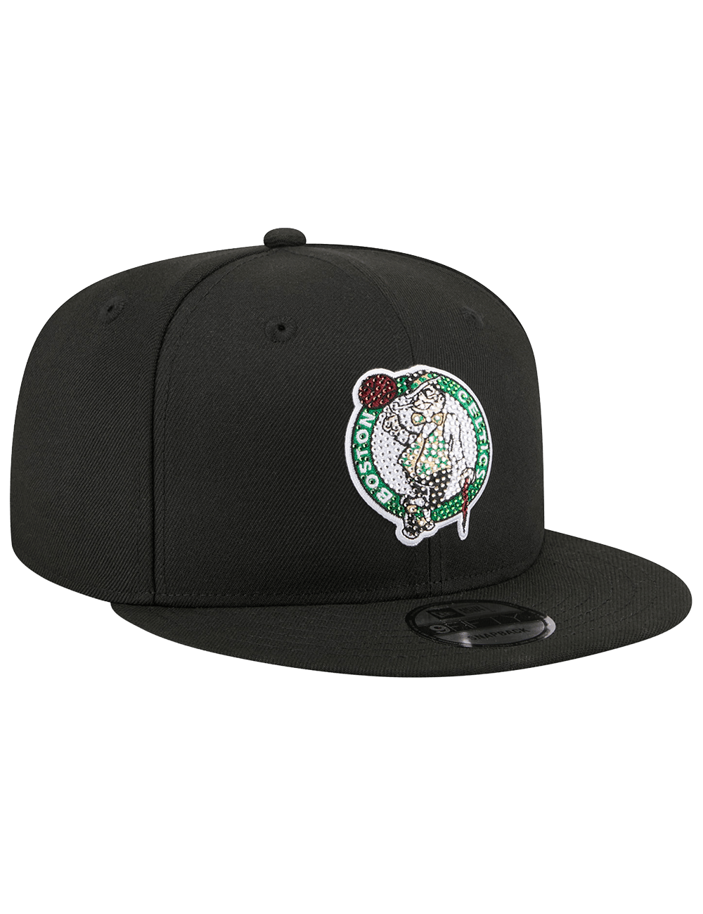 New Era Caps OSFM Boston Celtics New Era NBA 26 Draft 9FIFTY Snapback Hat - Black