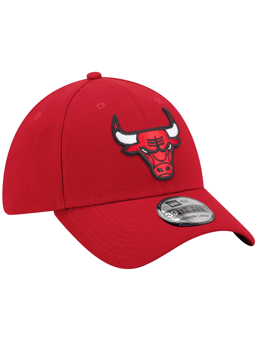 New Era Caps Chicago Bulls New Era NBA Team 39THIRTY Stretch-Fit Hat - Red