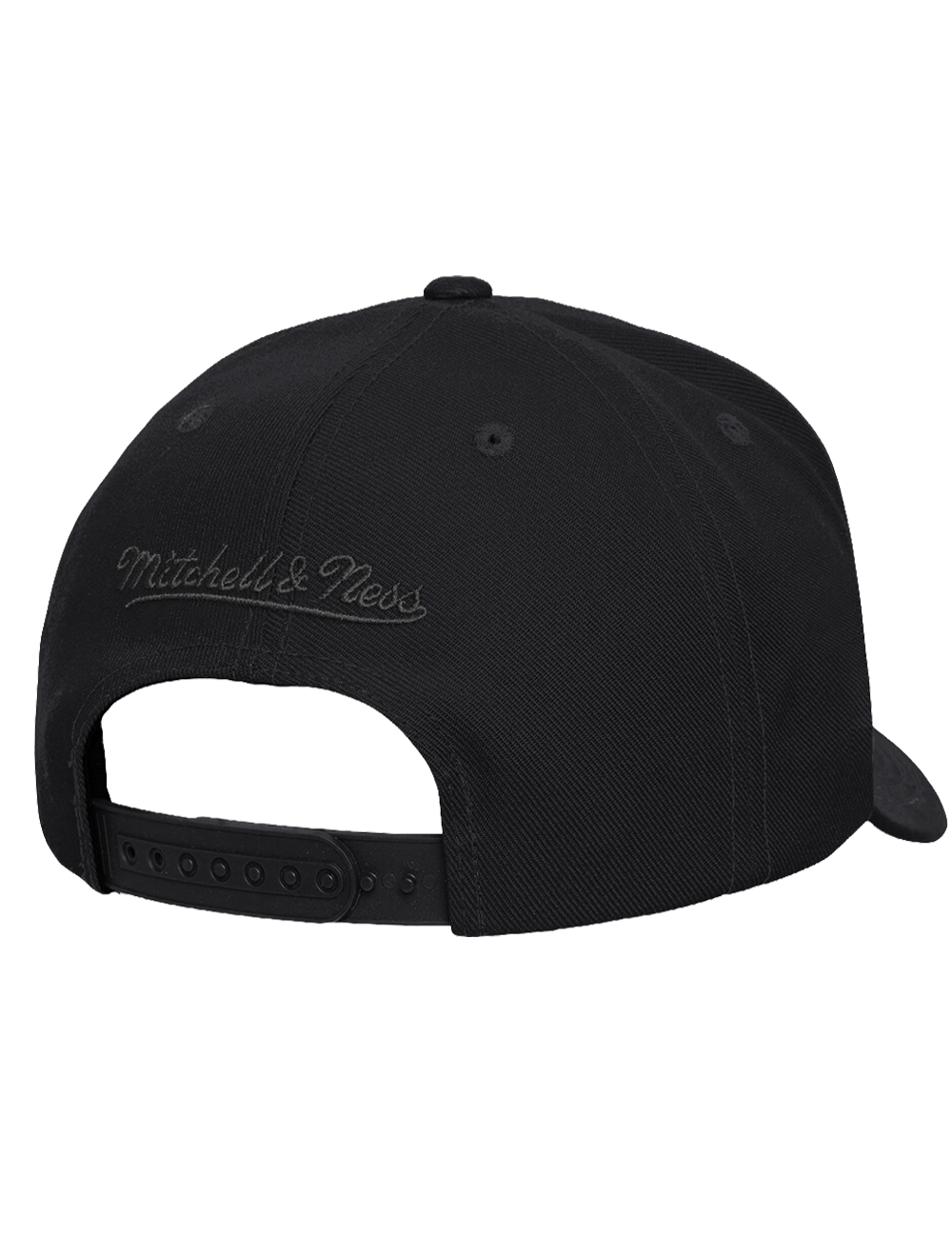 Mitchell And Ness Caps OSFM Cleveland Cavaliers Mitchell & Ness NBA All Black Flex 110 Snapback Hat - Black