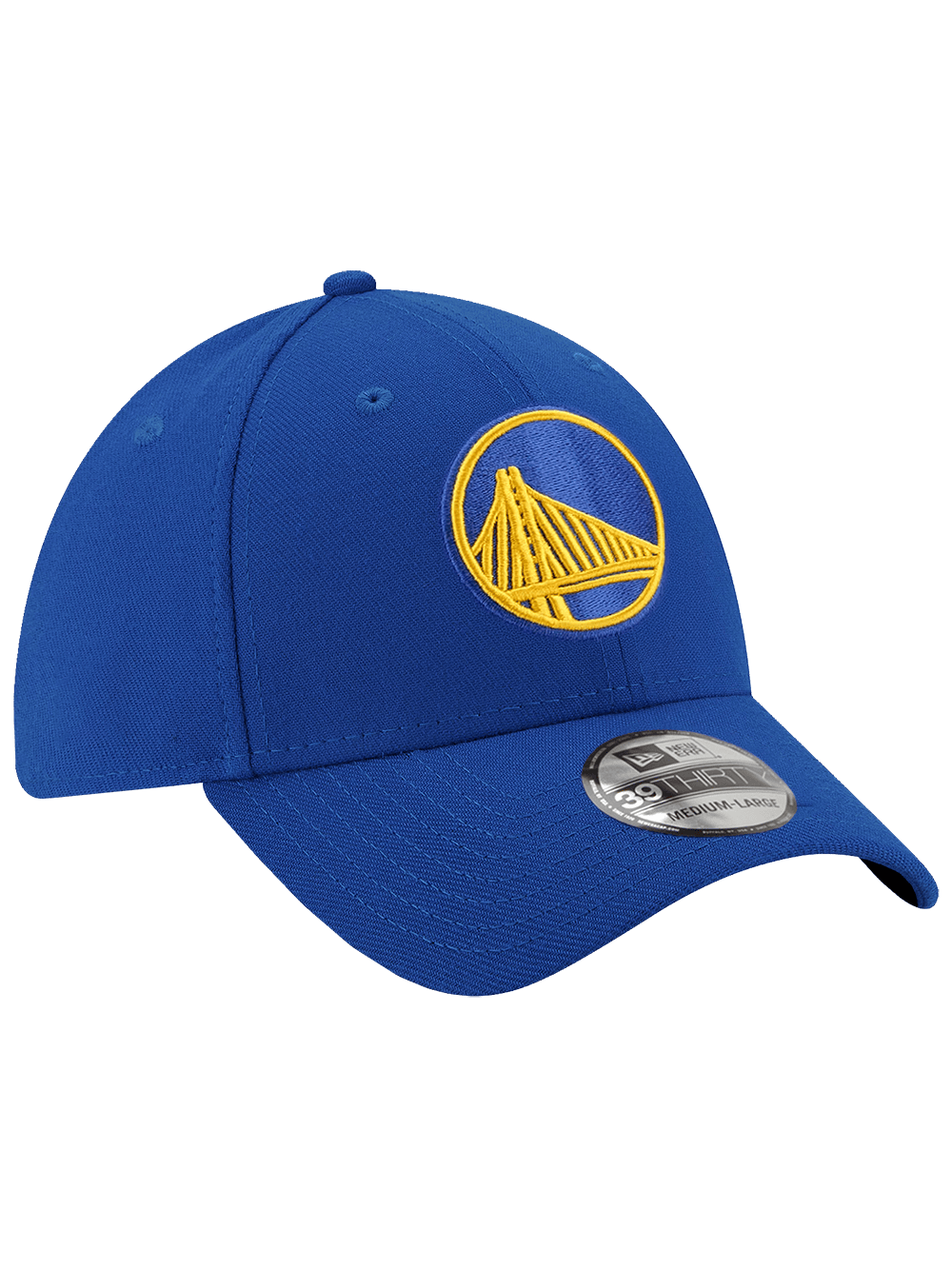 New Era Caps Golden State Warriors New Era NBA Team 39THIRTY Stretch-Fit Hat - Blue