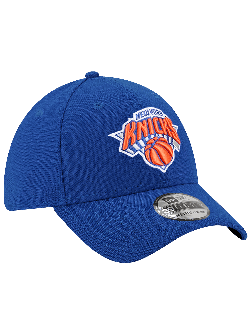 New Era Caps New York Knicks New Era NBA Team 39THIRTY Stretch-Fit Hat - Blue