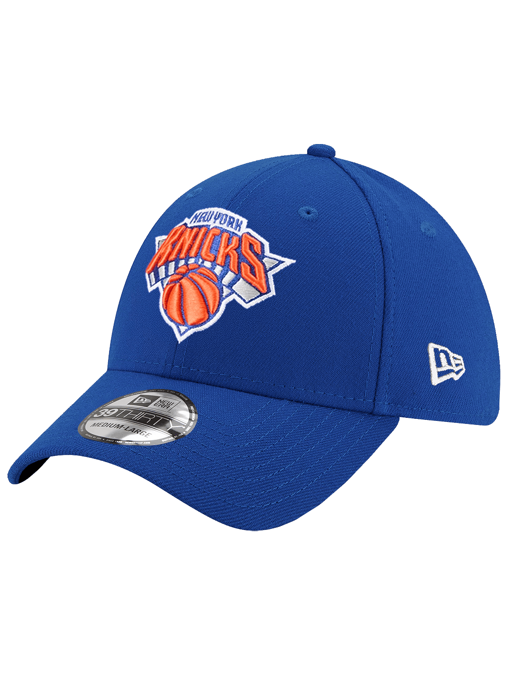 New Era Caps New York Knicks New Era NBA Team 39THIRTY Stretch-Fit Hat - Blue