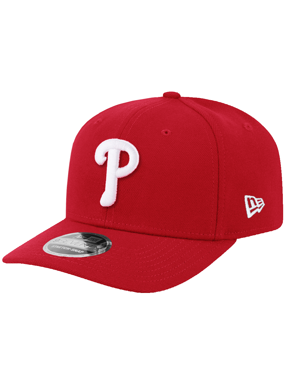 New Era Caps OSFA Philadelphia Phillies New Era MLB Team 9SEVENTY Stretch Snapback Hat - Red