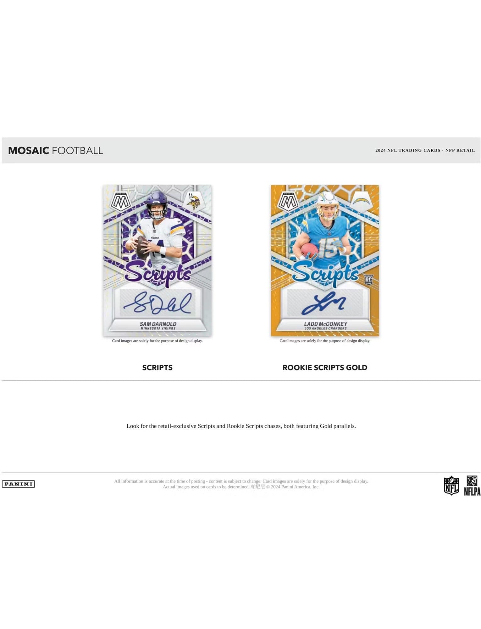 Panini Cards 2024 Panini NFL Mosaic Football Trading Card Blaster Box
