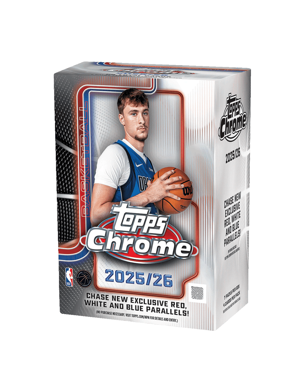 Topps Cards 2025-26 Topps Chrome NBA Basketball Trading Card Blaster Box
