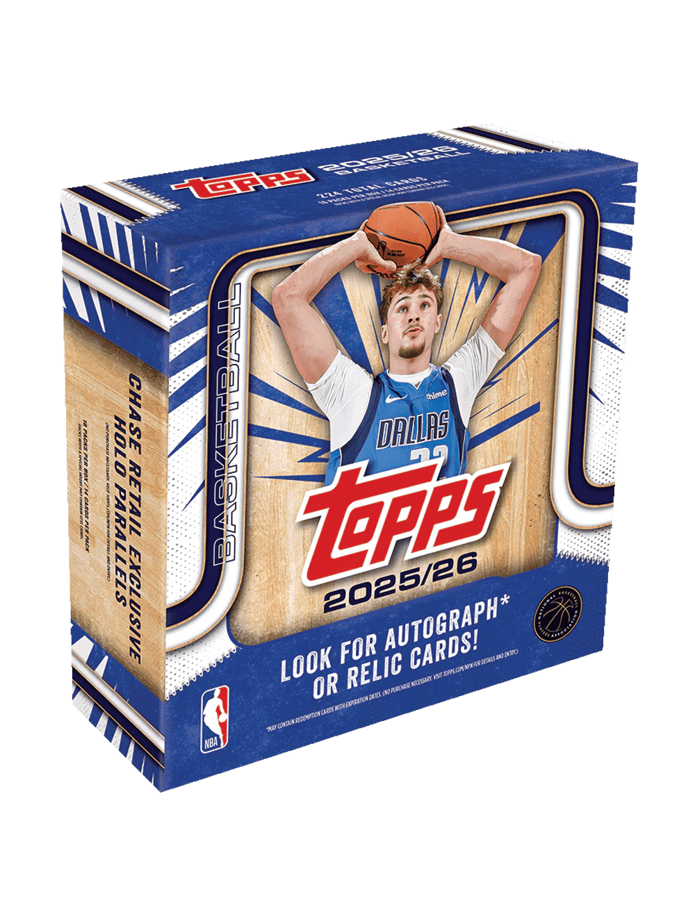Topps Cards 2025-26 Topps NBA Basketball Flagship Trading Card Mega Box