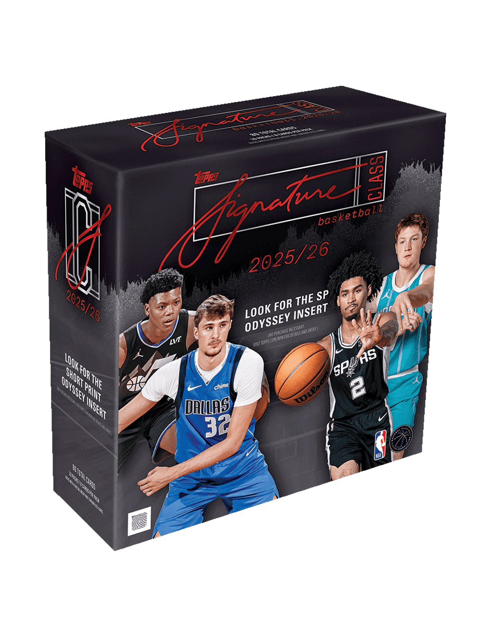 Topps Trading Cards 2025-26 Topps NBA Signature Class Basketball Mega Box