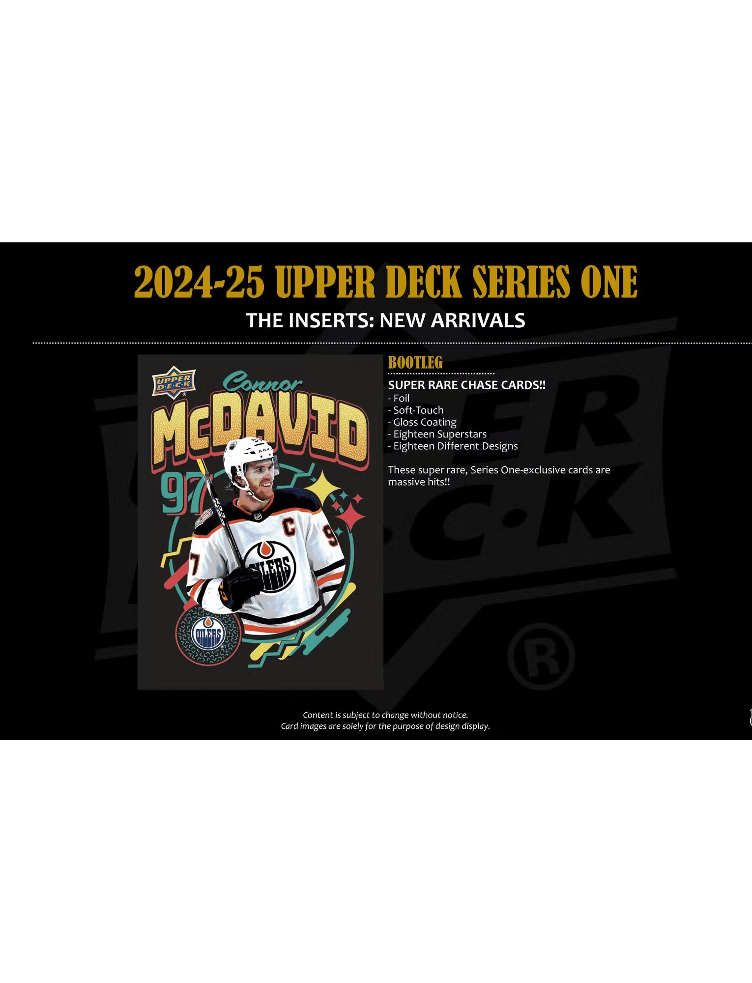 Upper Deck Cards 2025-26 Upper Deck NHL Series 1 Hockey Trading Card Tin