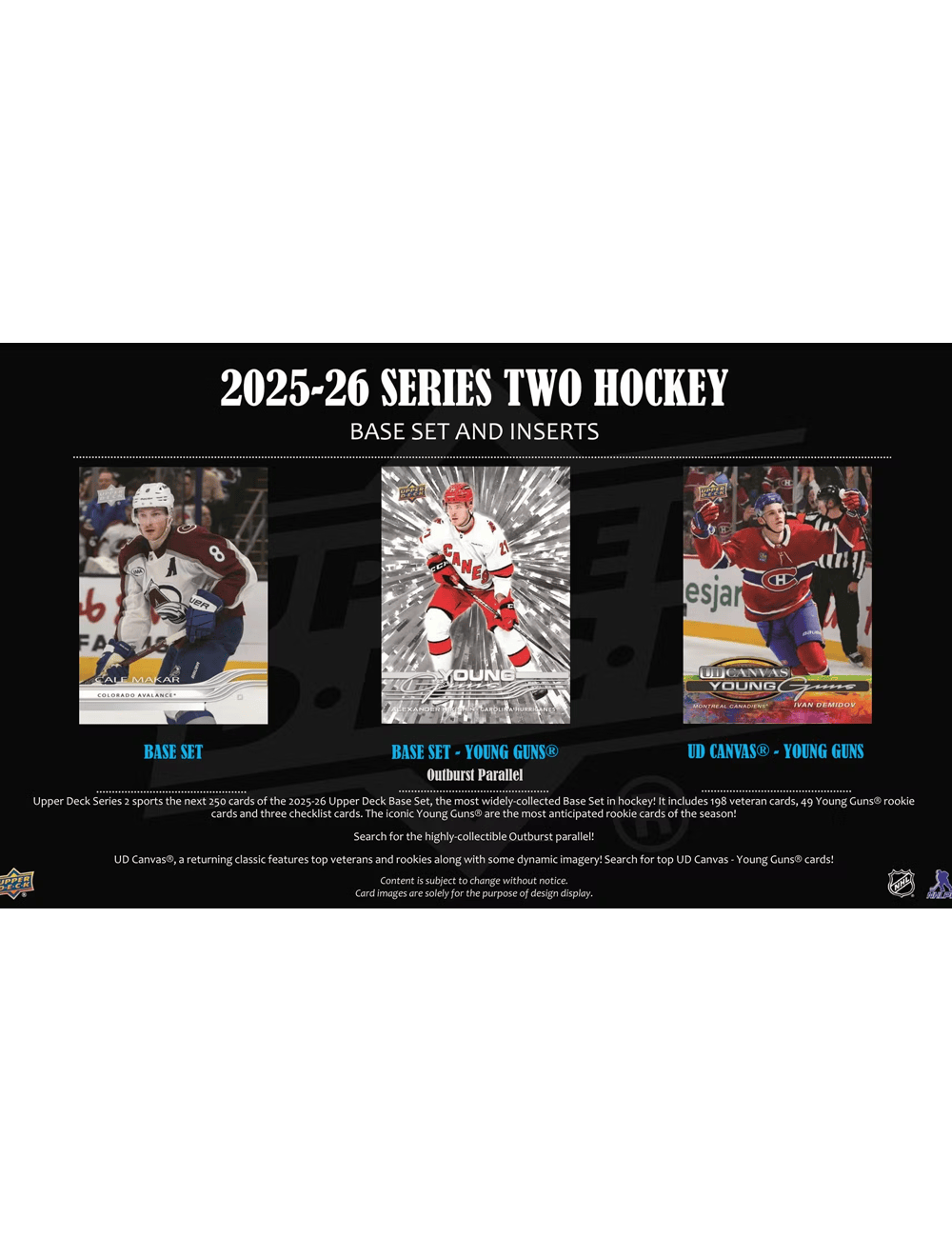 Upper Deck Cards 2025-26 Upper Deck NHL Series 2 Hockey Trading Card Blaster Box