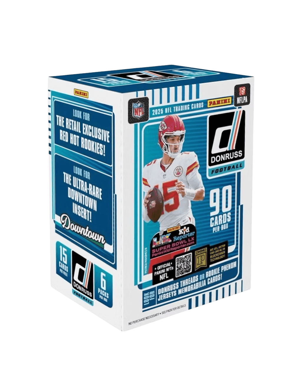Panini Cards 2025 Panini NFL Donruss Football Trading Card Blaster Box