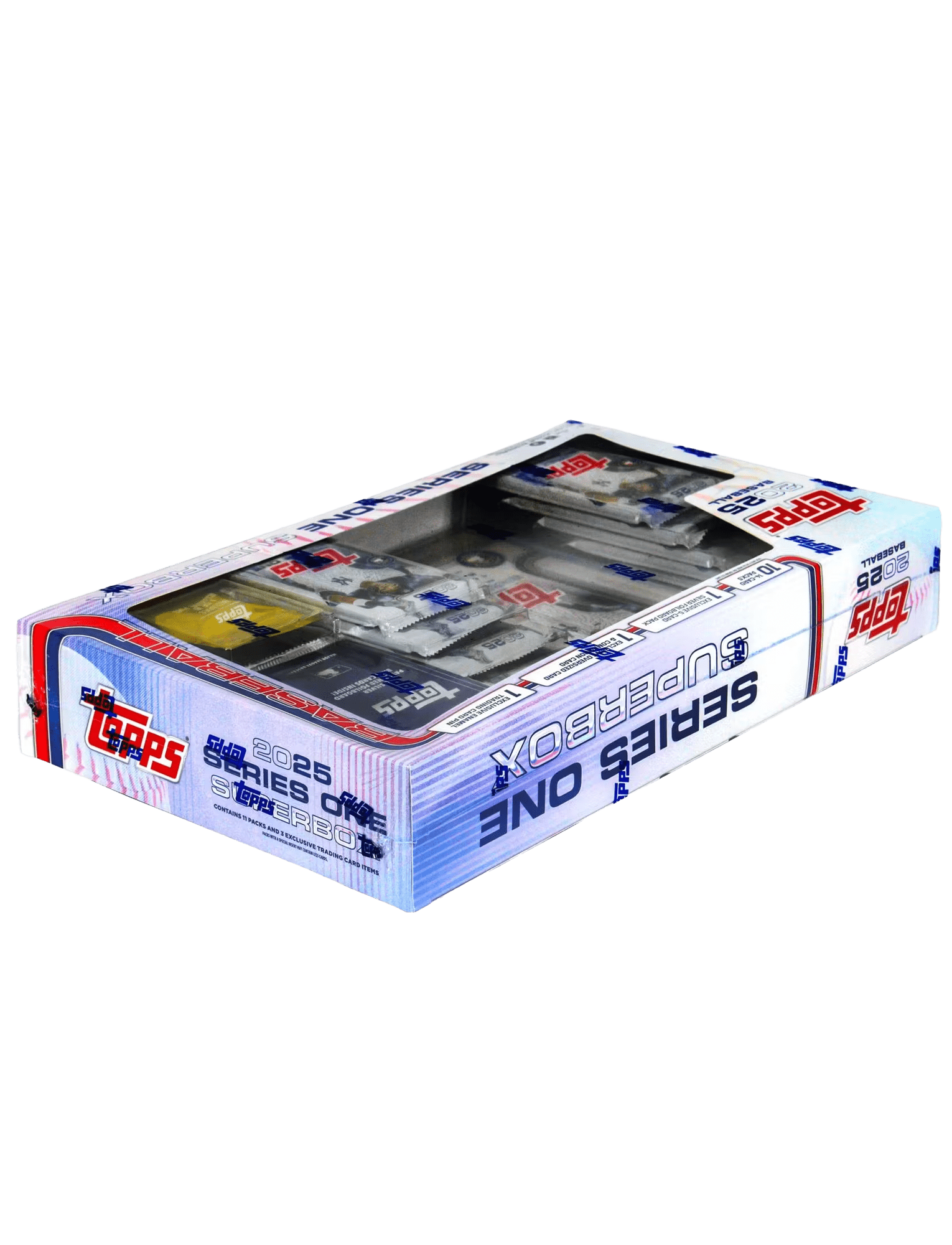 Topps Cards 2025 Topps MLB Series 1 Baseball Trading Card Super Box