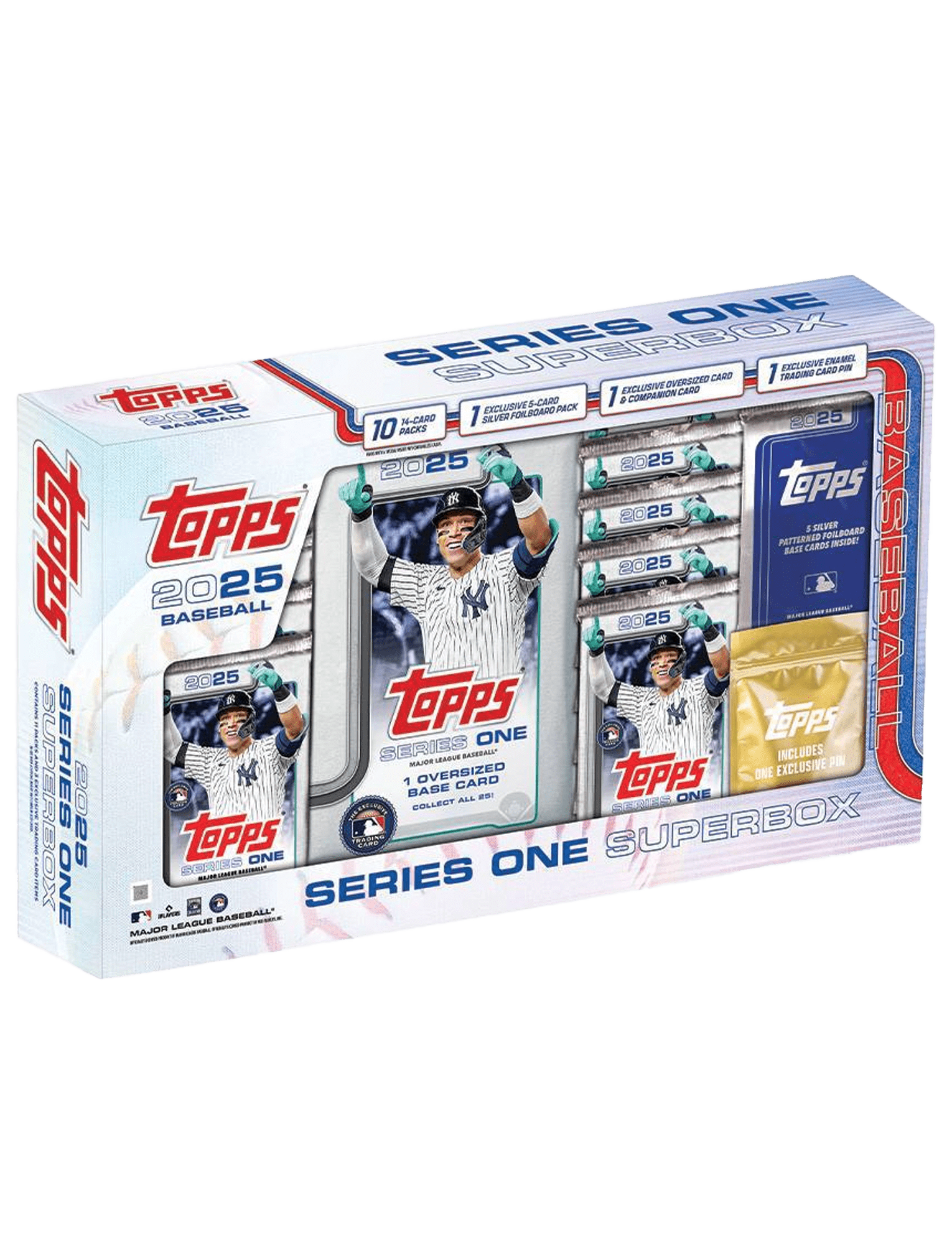 Topps Cards 2025 Topps MLB Series 1 Baseball Trading Card Super Box