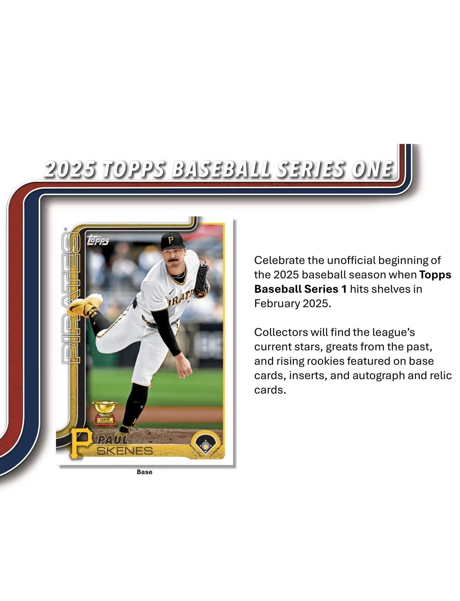 Topps Cards 2025 Topps MLB Series 1 Baseball Trading Card Super Box