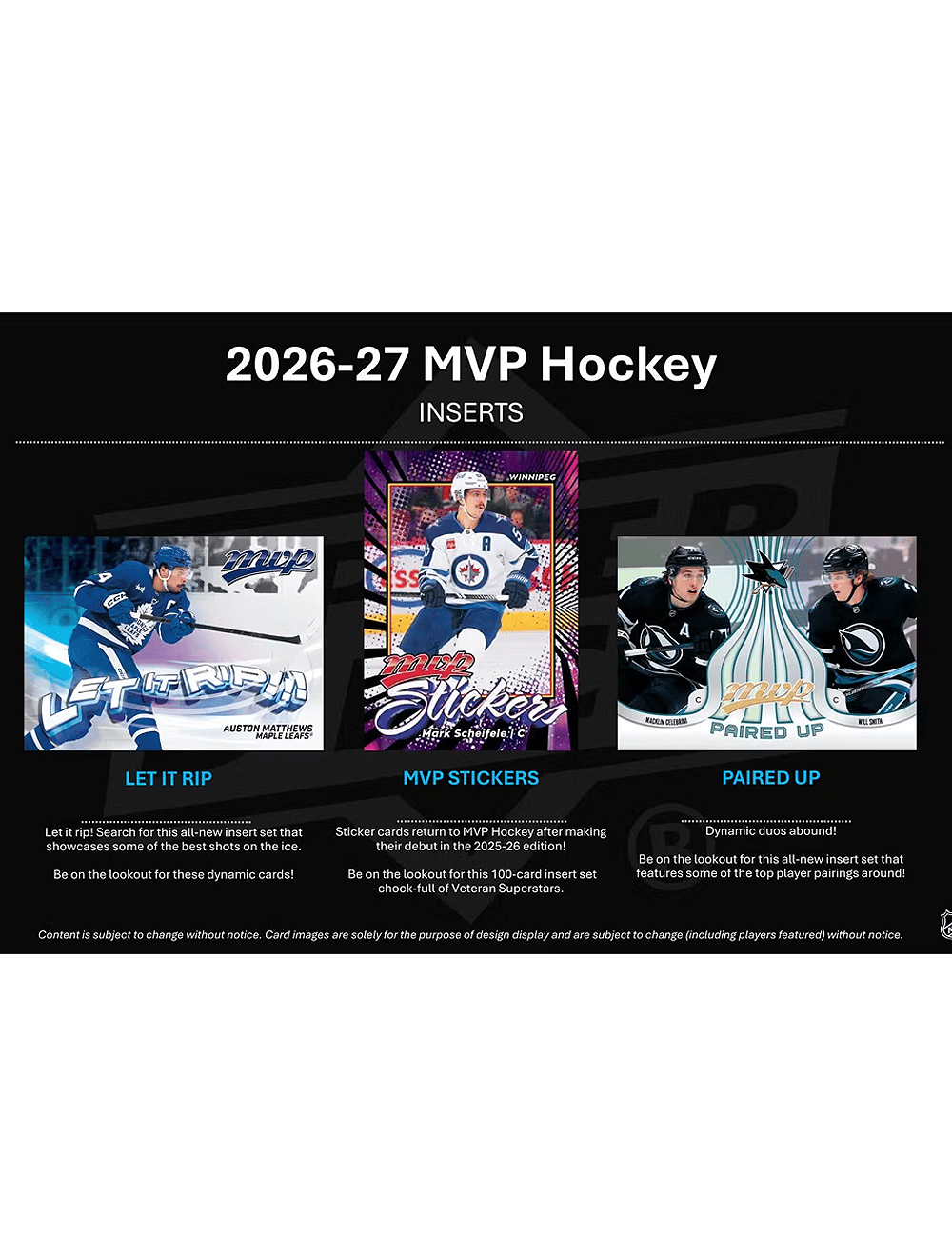 Upper Deck Cards 2026-27 Upper Deck NHL MVP Hockey Trading Card Retail Pack