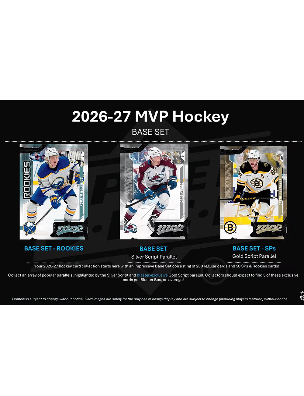 Upper Deck Cards 2026-27 Upper Deck NHL MVP Hockey Trading Card Retail Pack