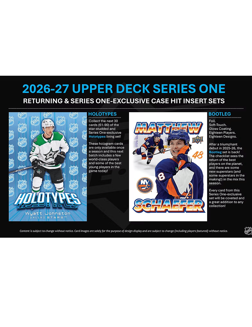 Upper Deck Cards 2026-27 Upper Deck NHL Series 1 Hockey Trading Card Blaster Box