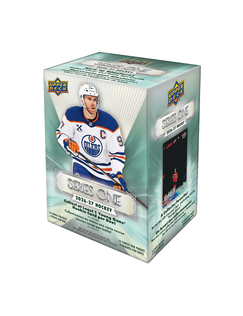 Upper Deck Cards 2026-27 Upper Deck NHL Series 1 Hockey Trading Card Blaster Box