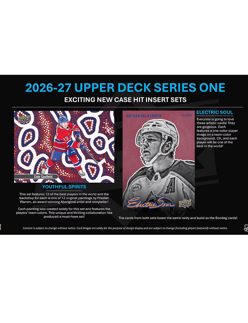 Upper Deck Cards 2026-27 Upper Deck NHL Series 1 Hockey Trading Card Blaster Pack