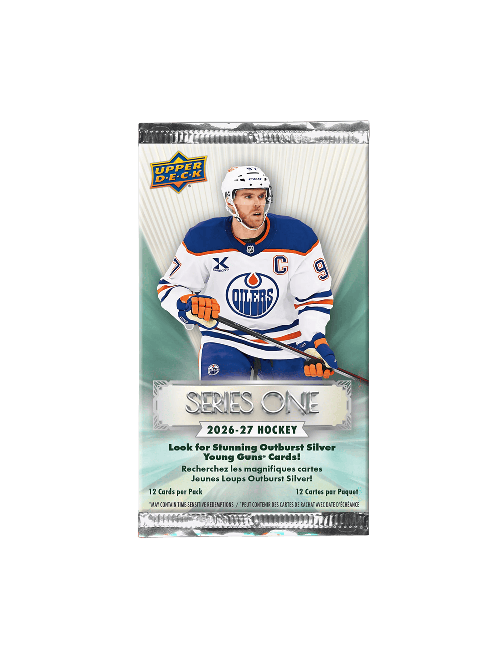 Upper Deck Cards 2026-27 Upper Deck NHL Series 1 Hockey Trading Card Blaster Pack