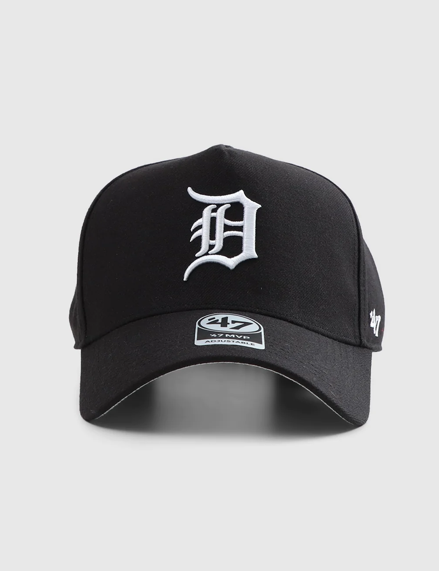 47 Brand Caps Detroit Tigers '47 MLB Monochrome MVP DT Snapback Hat - Black