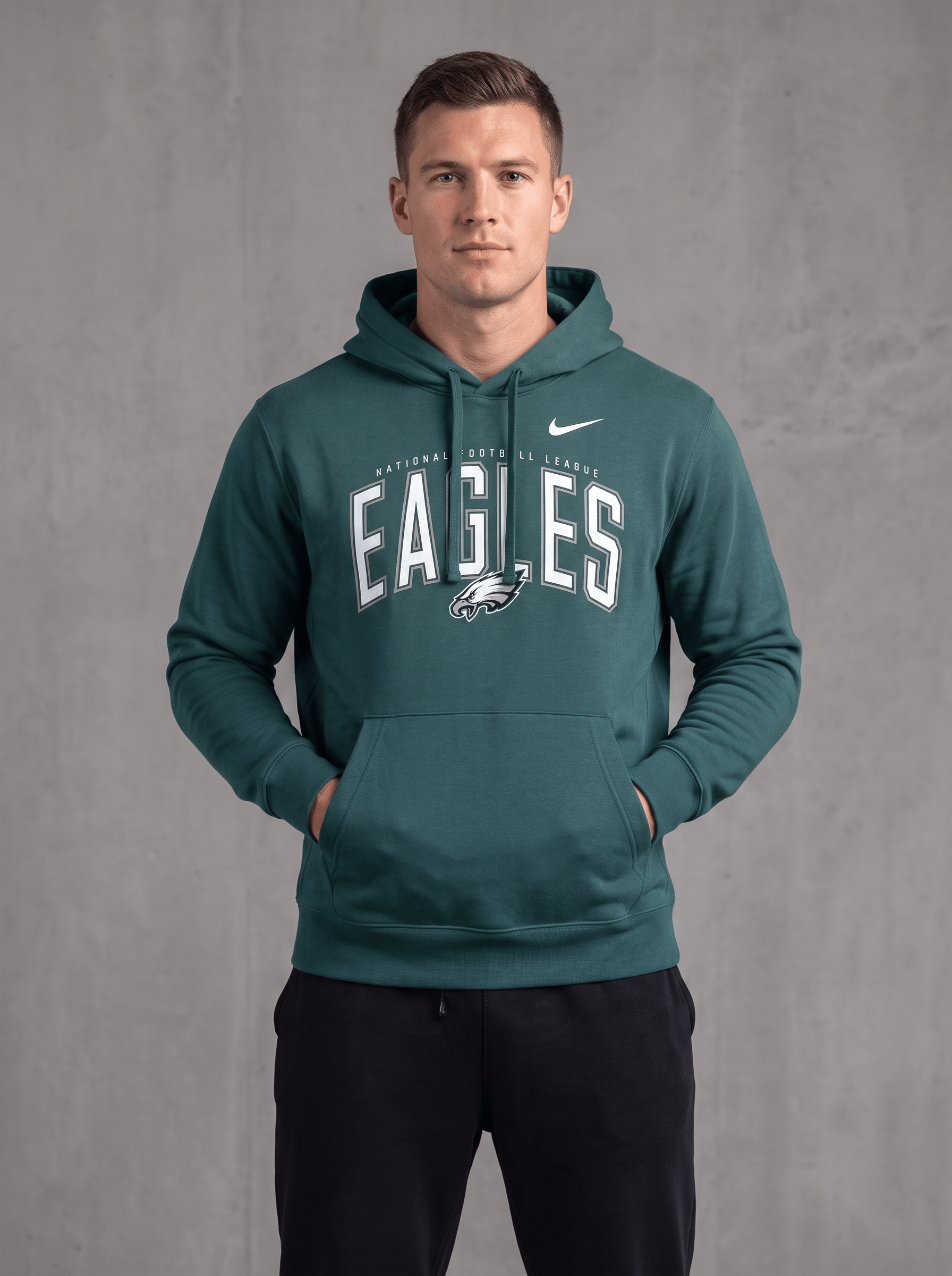 Philadelphia Eagles Nike NFL Expect Victory Hoodie Jumper - Green