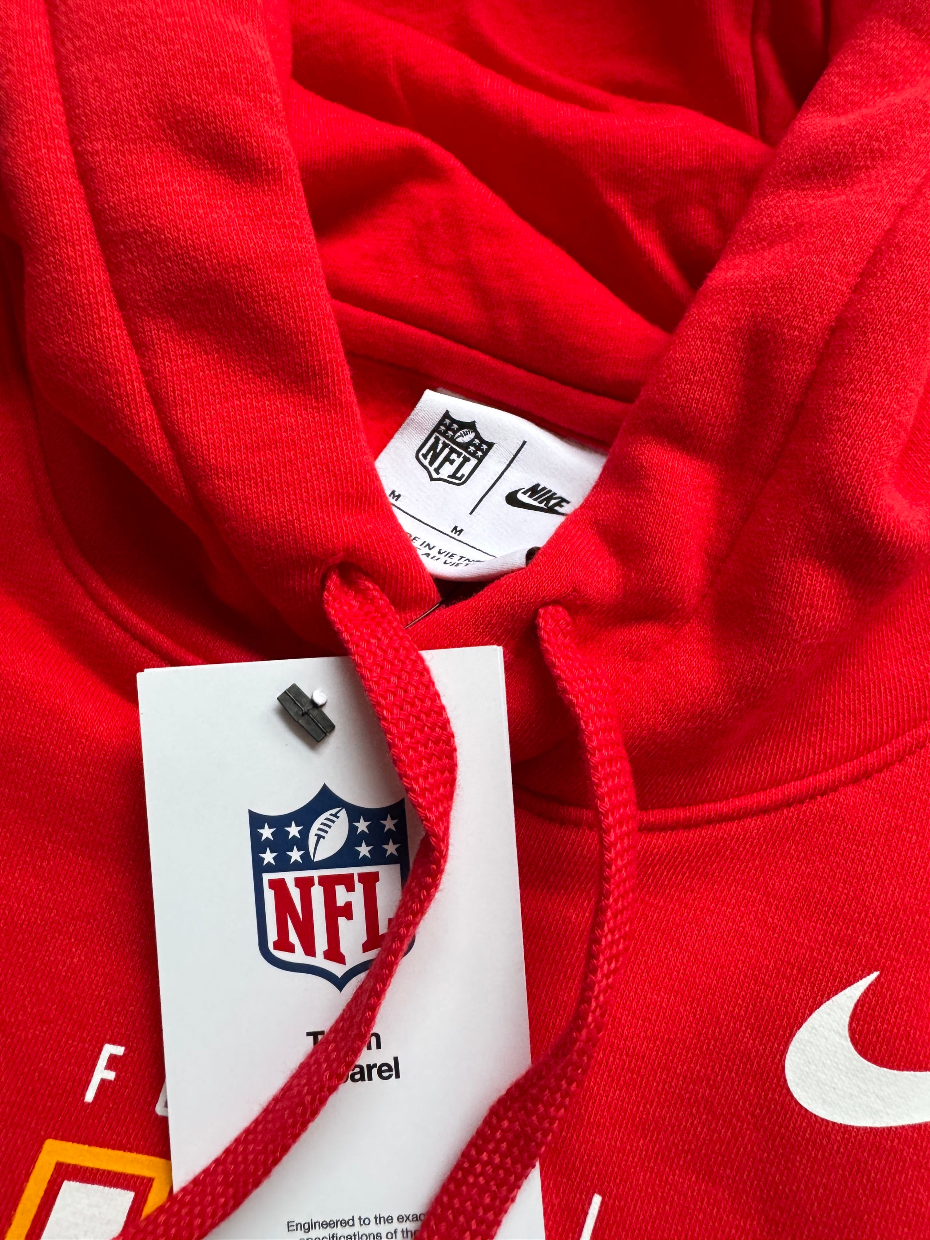 Kansas City Chiefs Nike NFL Expect Victory Hoodie Jumper - Red