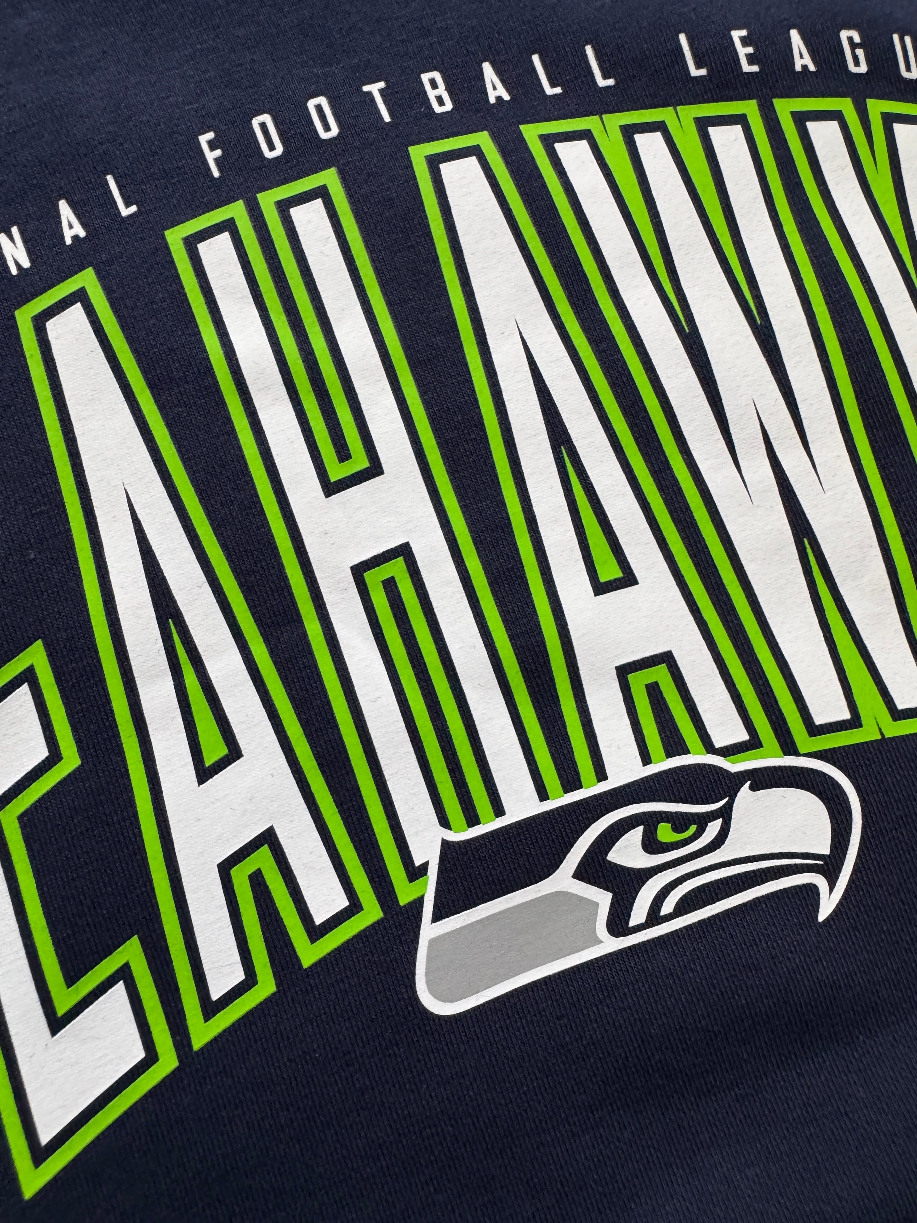 Seattle Seahawks Nike NFL Expect Victory Hoodie Jumper - Navy
