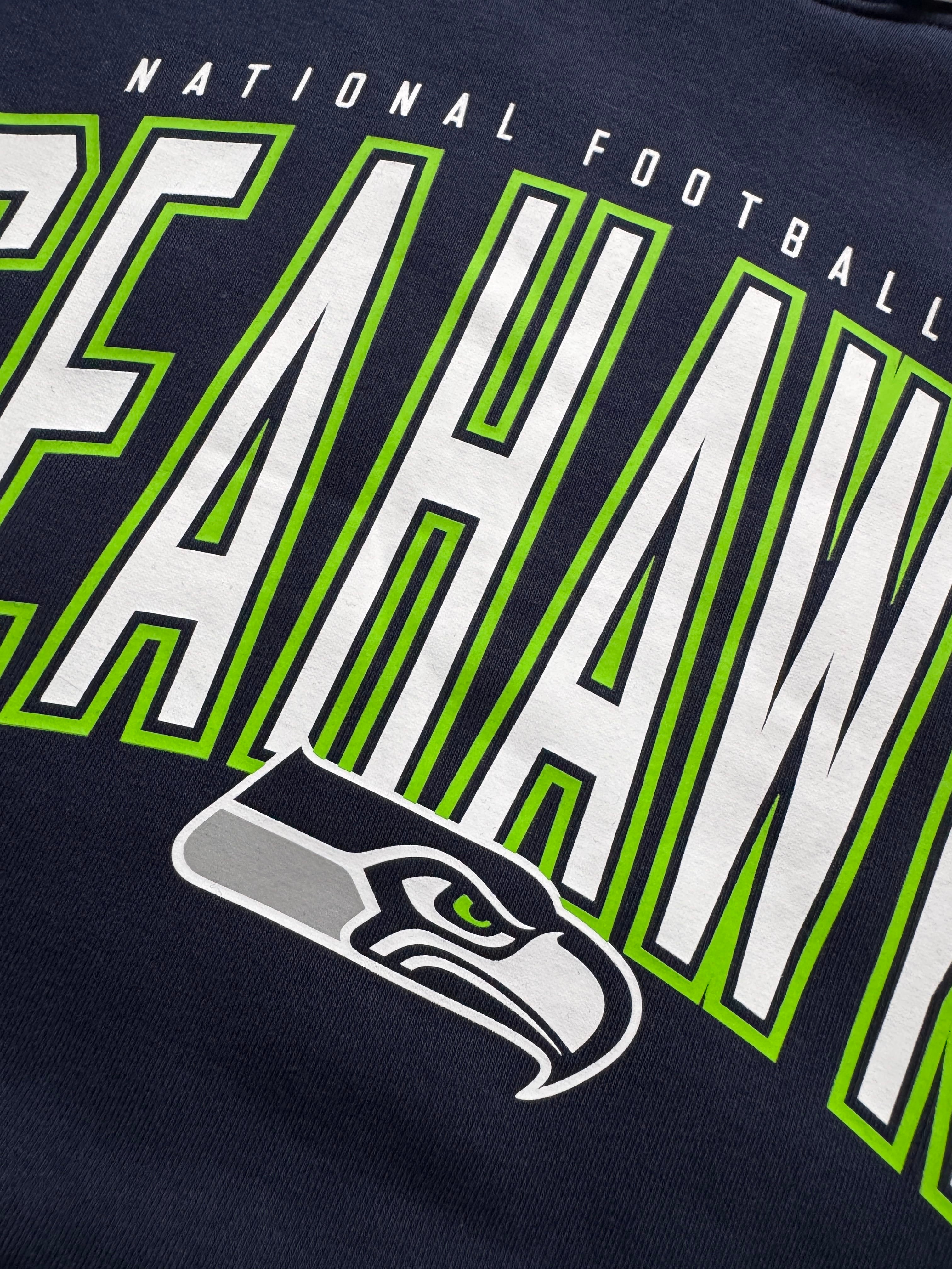 Seattle Seahawks Nike NFL Expect Victory Hoodie Jumper - Navy
