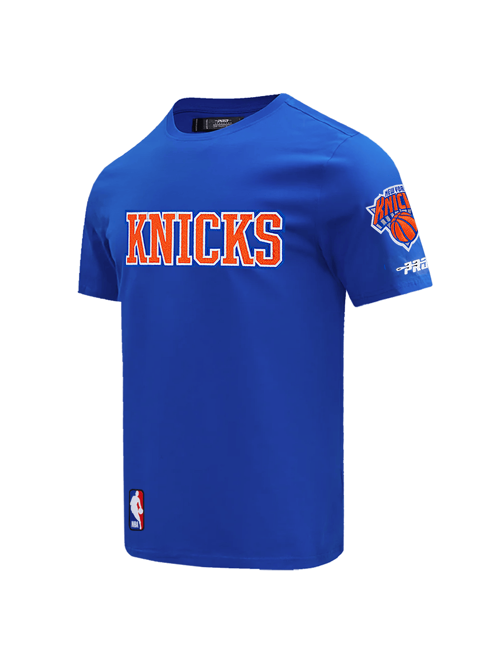 New York Knicks Pro Standard NBA Classic Chenille Flex T-Shirt - Blue