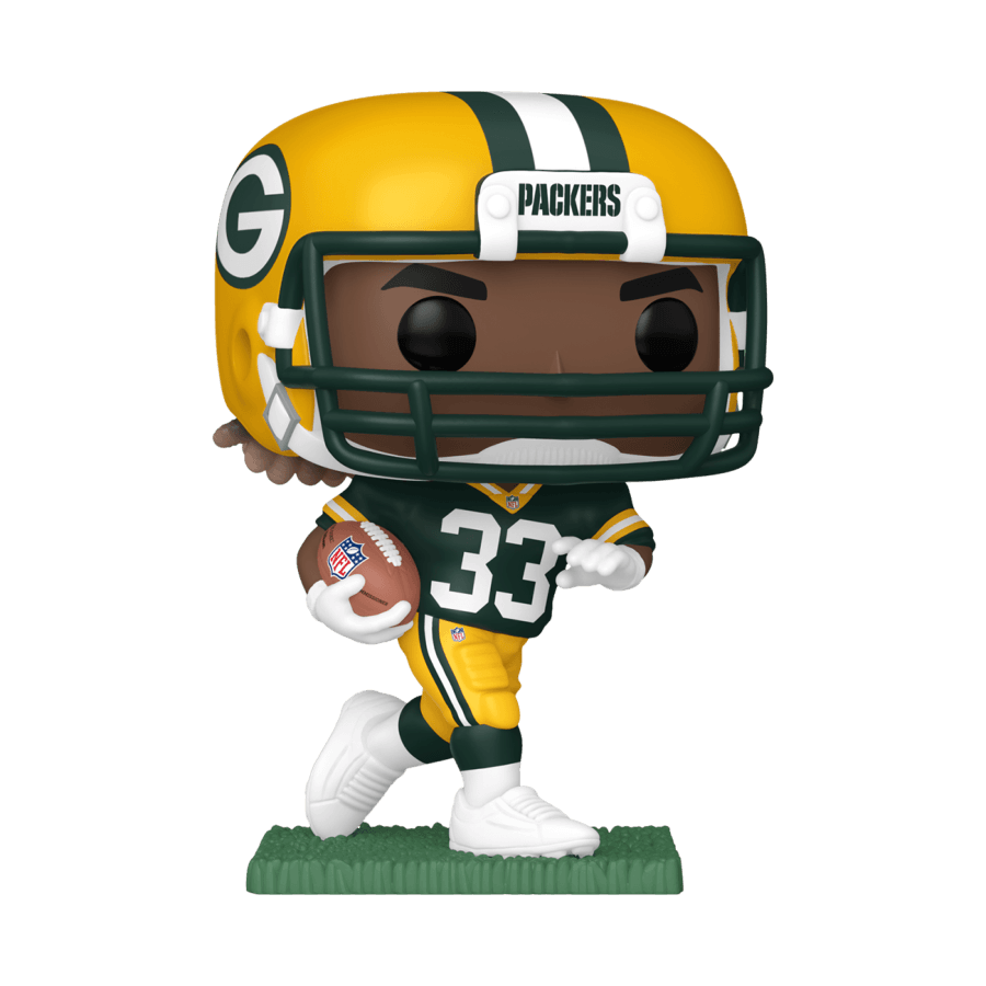 Funko Figures Aaron Jones Green Bay Packers Funko NFL Pop Vinyl 3.75" Figure - Green