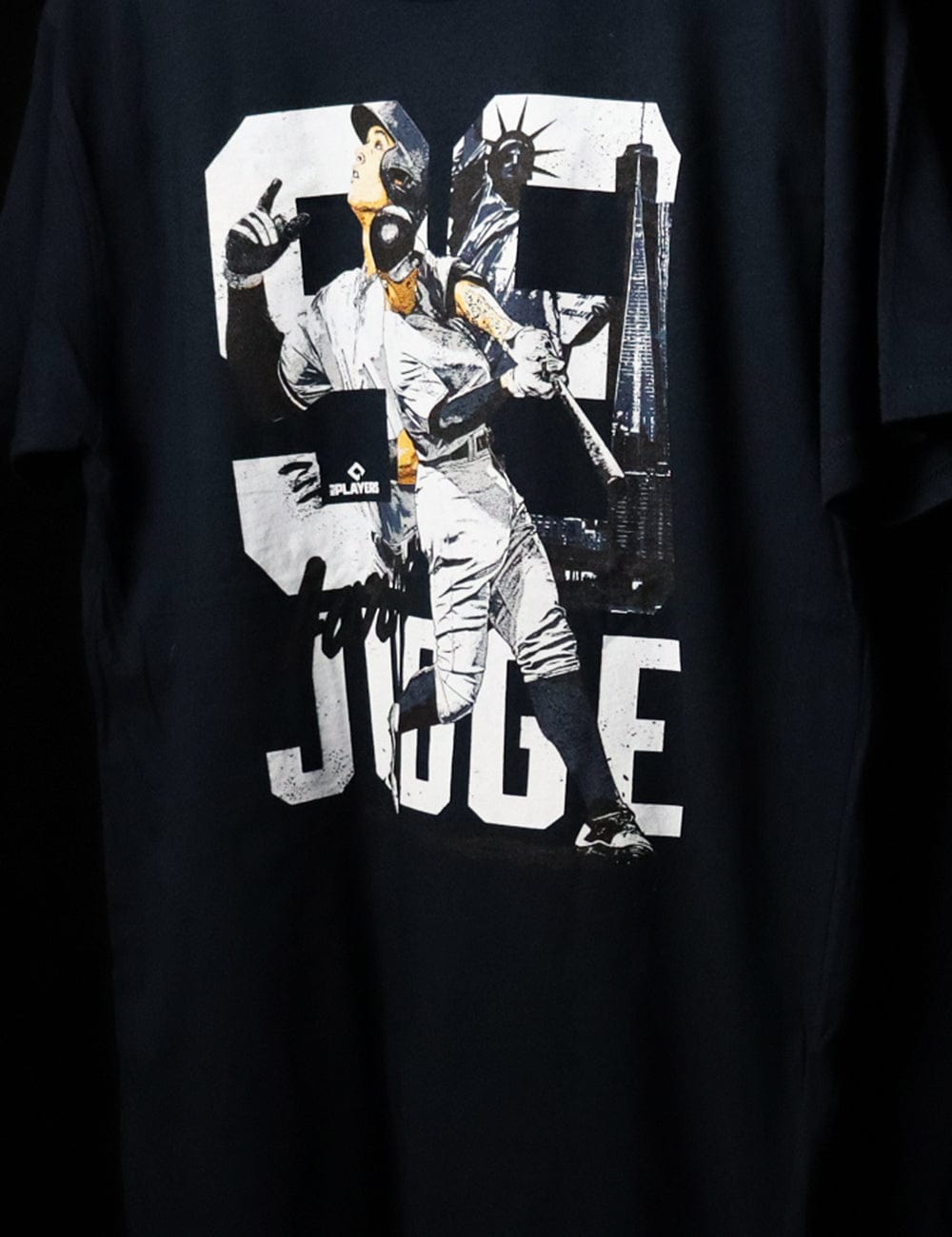 500 Level T-Shirts Aaron Judge New York Yankees 500 Level MLB Tribute T-Shirt - Navy