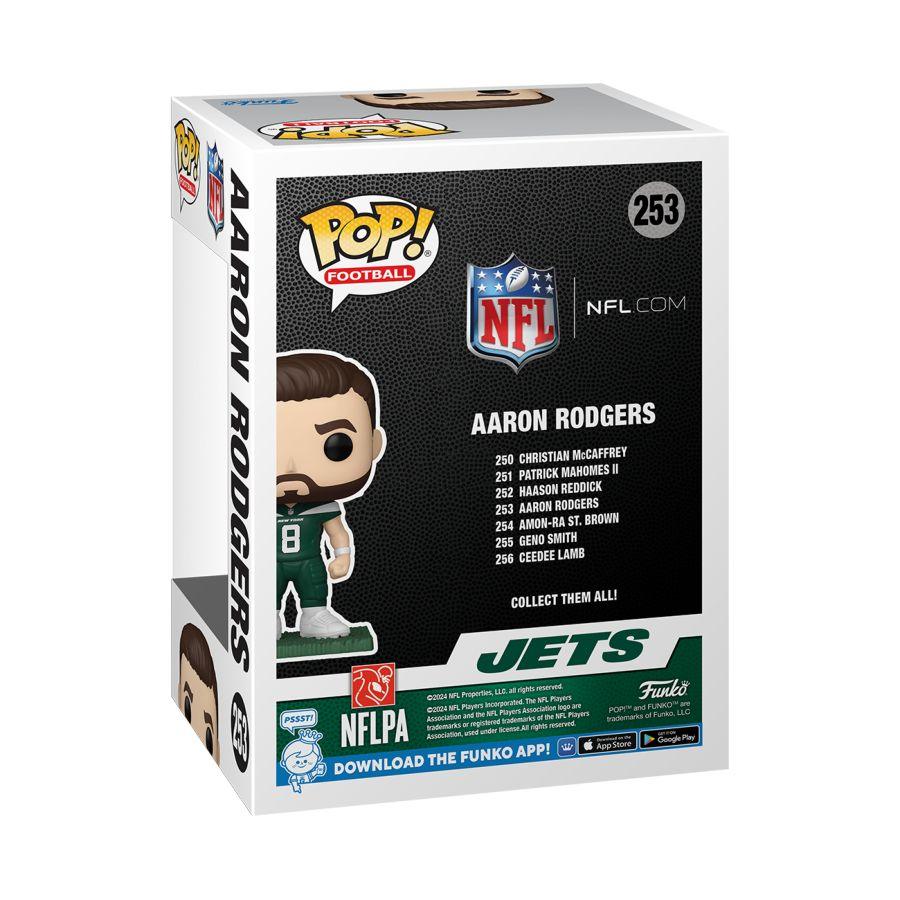 Funko Figures Aaron Rodgers New York Jets Funko NFL Pop Vinyl Figure - 253