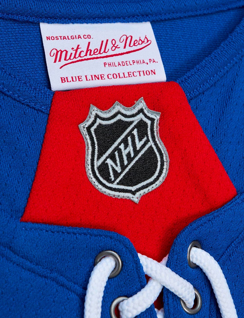 Mitchell And Ness Jerseys Adam Fox New York Rangers Mitchell & Ness NHL 21 Blue Line Jersey