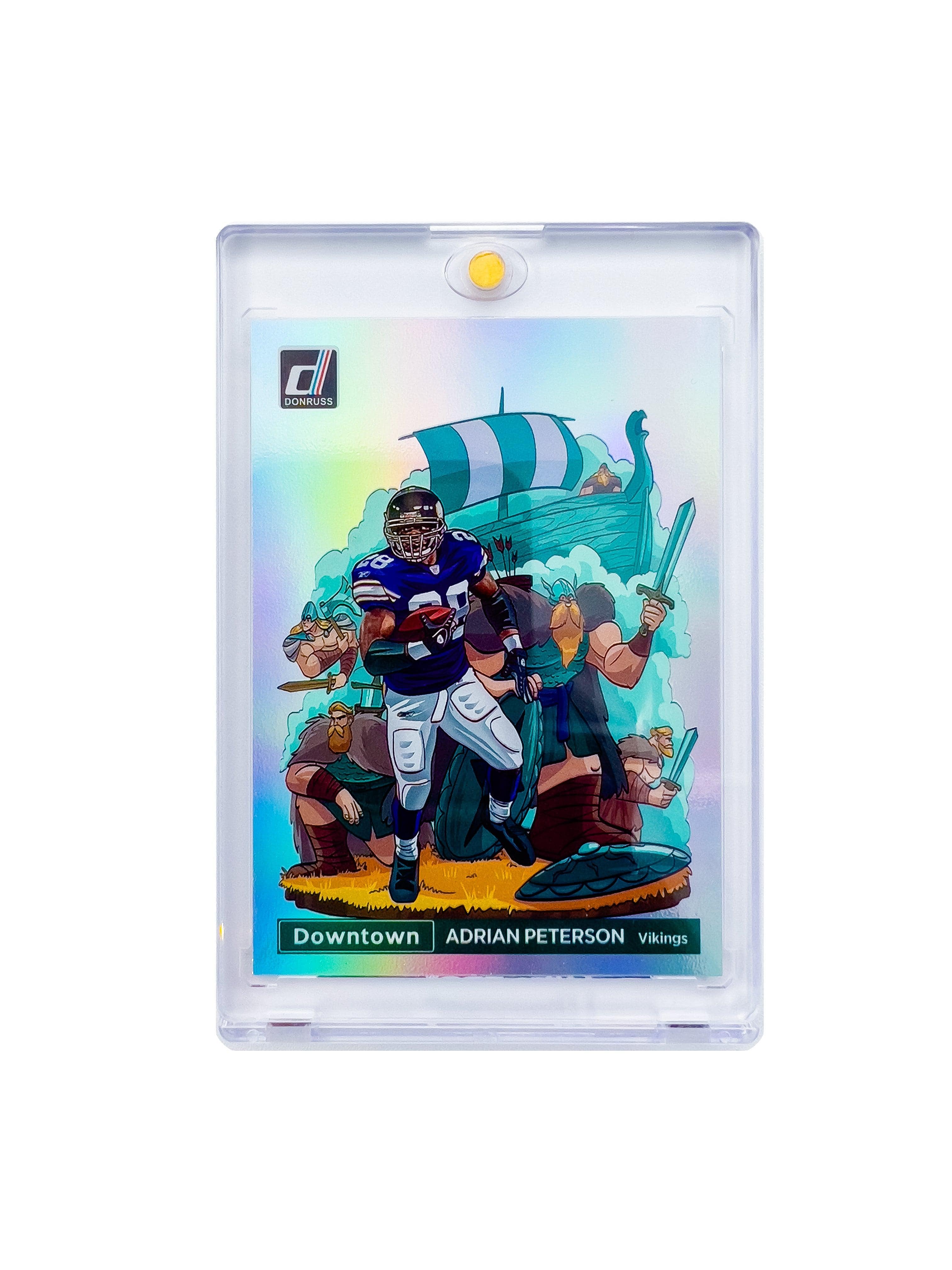 Panini Cards Adrian Peterson Minnesota Vikings Panini NFL Donruss 22 Downtown Card