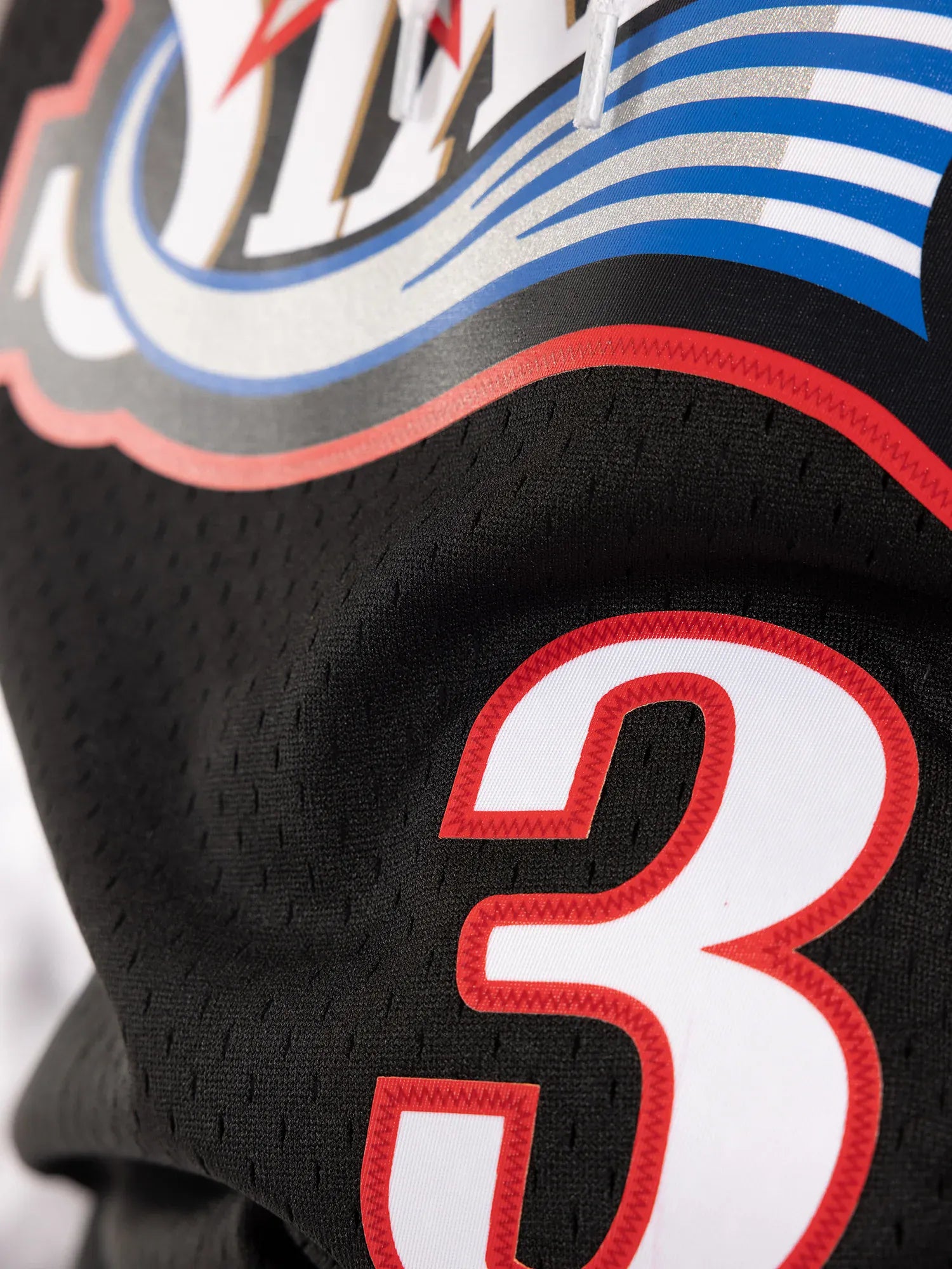Mitchell And Ness Jerseys Allen Iverson Philadelphia 76ers Mitchell & Ness NBA 97-98 Road HWC Swingman Jersey - Black