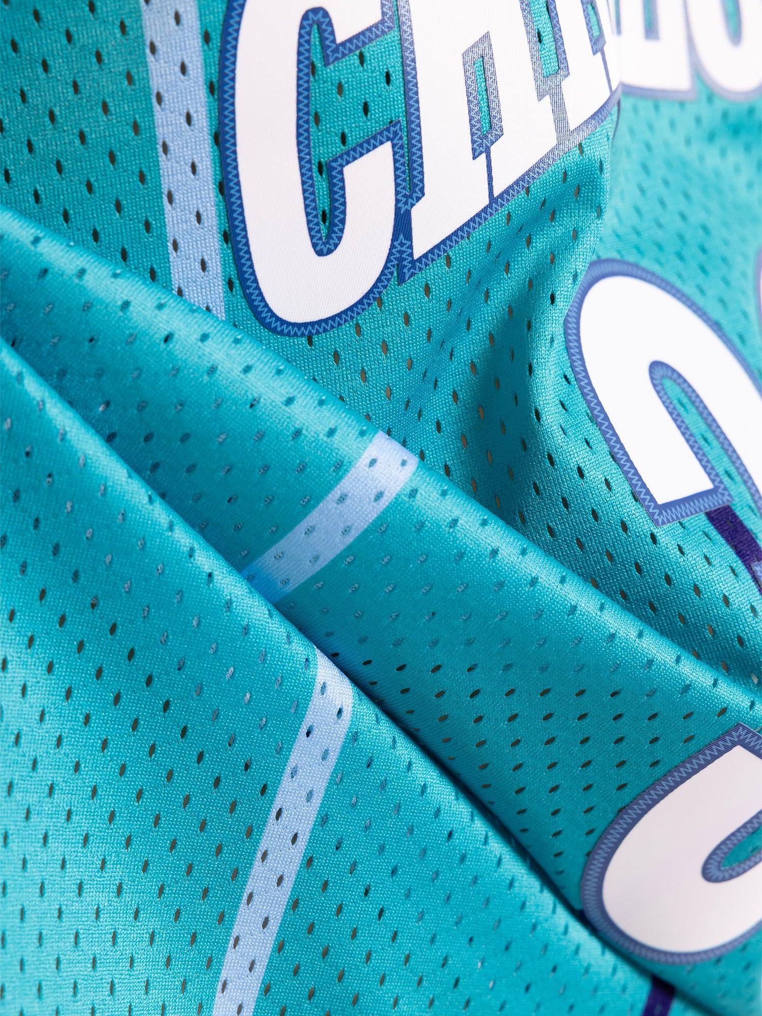 Mitchell And Ness Jerseys Alonzo Mourning Charlotte Hornets Mitchell & Ness NBA 92-93 Swingman Jersey - Teal