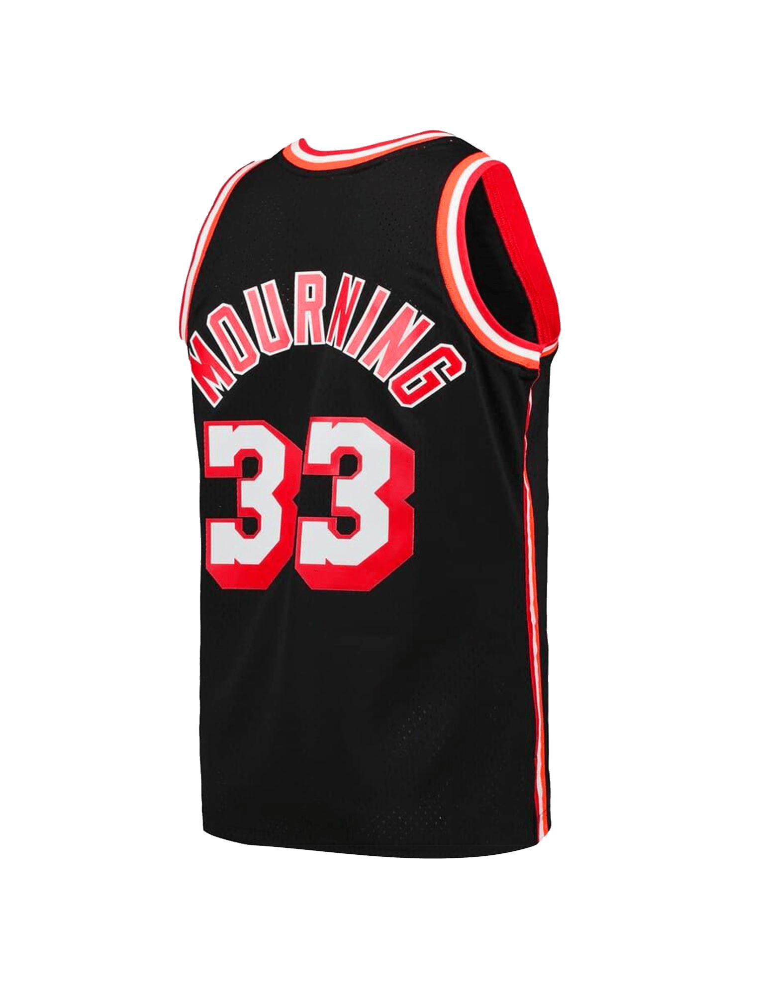 Mitchell And Ness Jerseys Alonzo Mourning Miami Heat Mitchell & Ness NBA 96-97 Swingman Jersey - Black