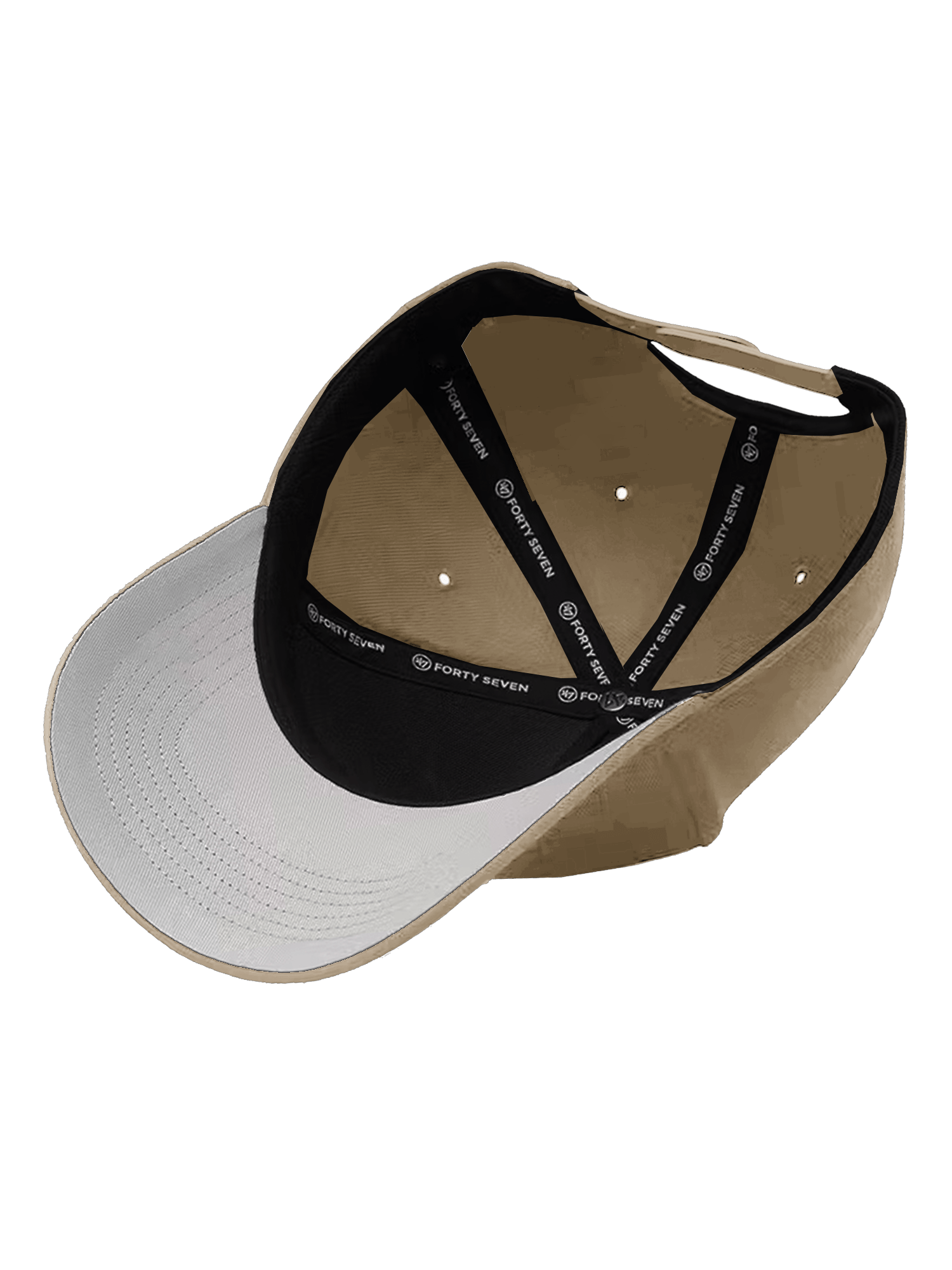 47 Brand Caps Anaheim Ducks '47 NHL Tonal MVP DT Snapback Hat - Khaki