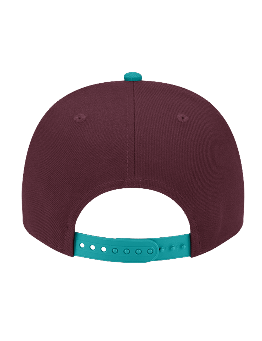 New Era Caps Anaheim Ducks New Era NHL Mighty Decade 9FIFTY Pre-Curved A-Frame Snapback Hat