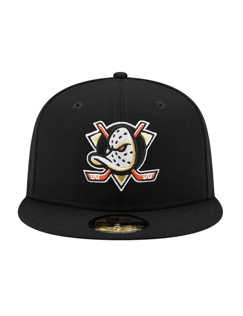 New Era Caps Anaheim Ducks New Era NHL Team 59FIFTY Fitted Hat - Black