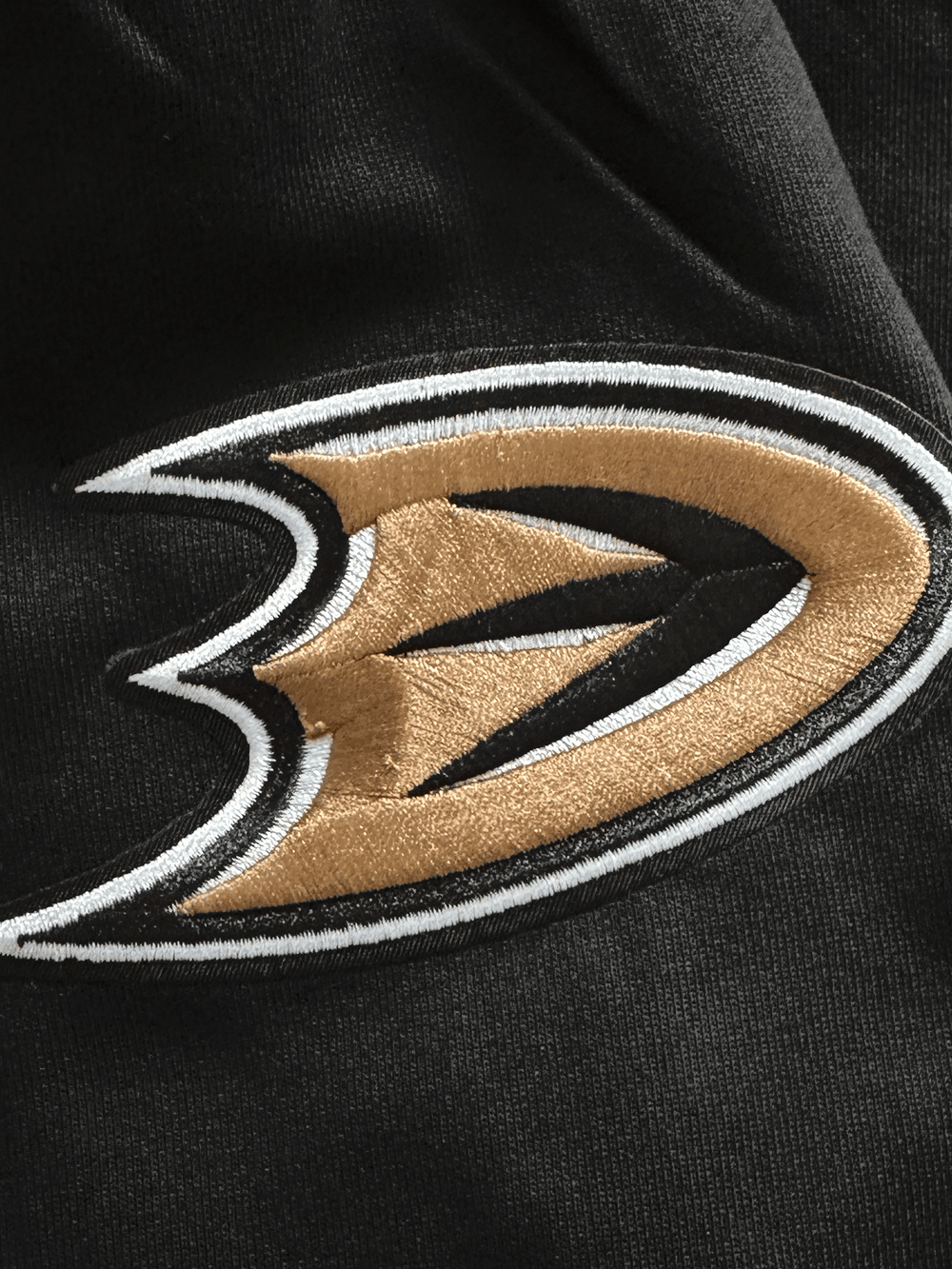 Pro Standard Jumpers Anaheim Ducks Pro Standard NHL Classic Chenille Flex Hoodie Jumper - Black