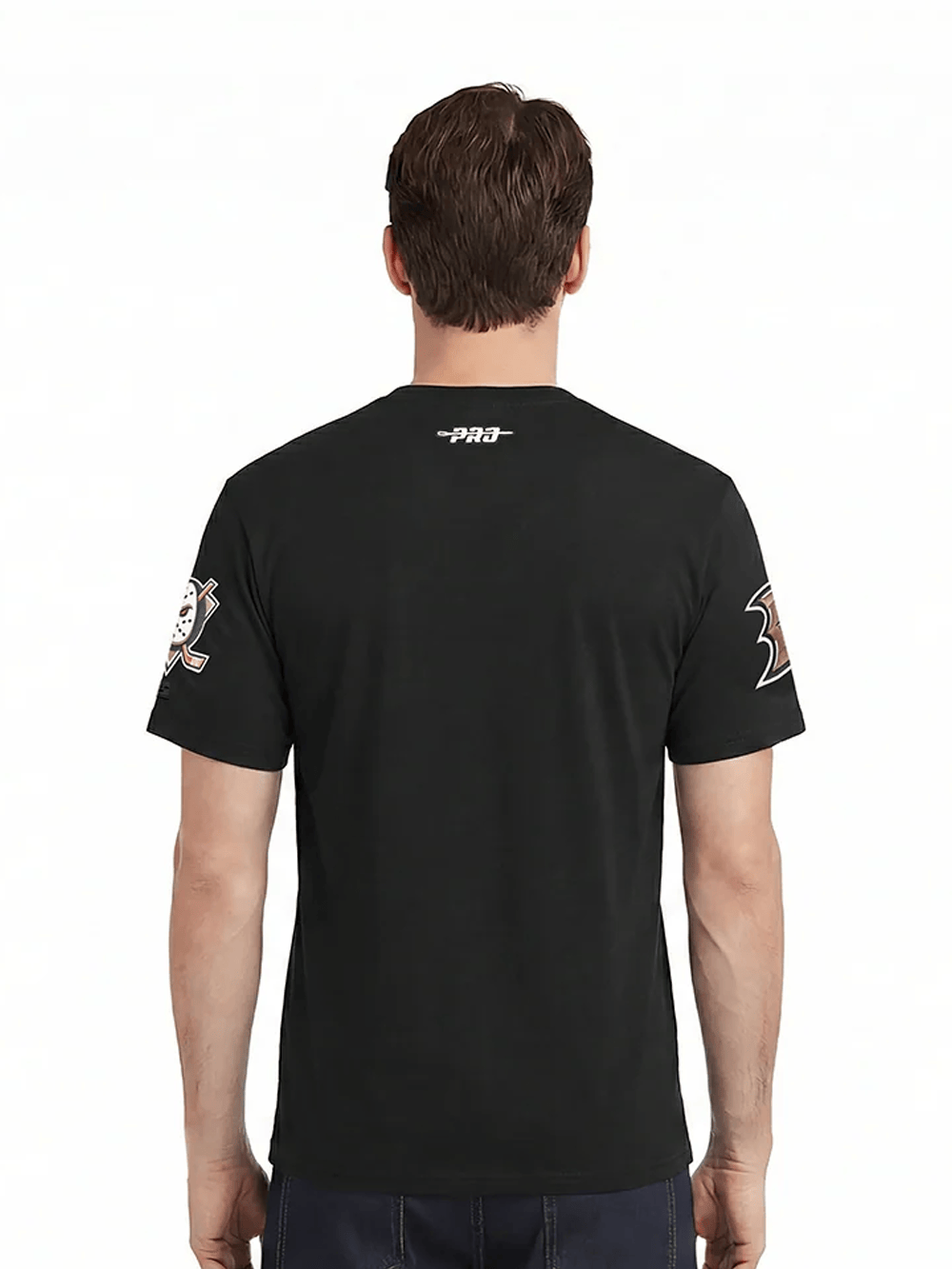 Pro Standard T-Shirts Anaheim Ducks Pro Standard NHL Classic Chenille Flex T-Shirt - Black