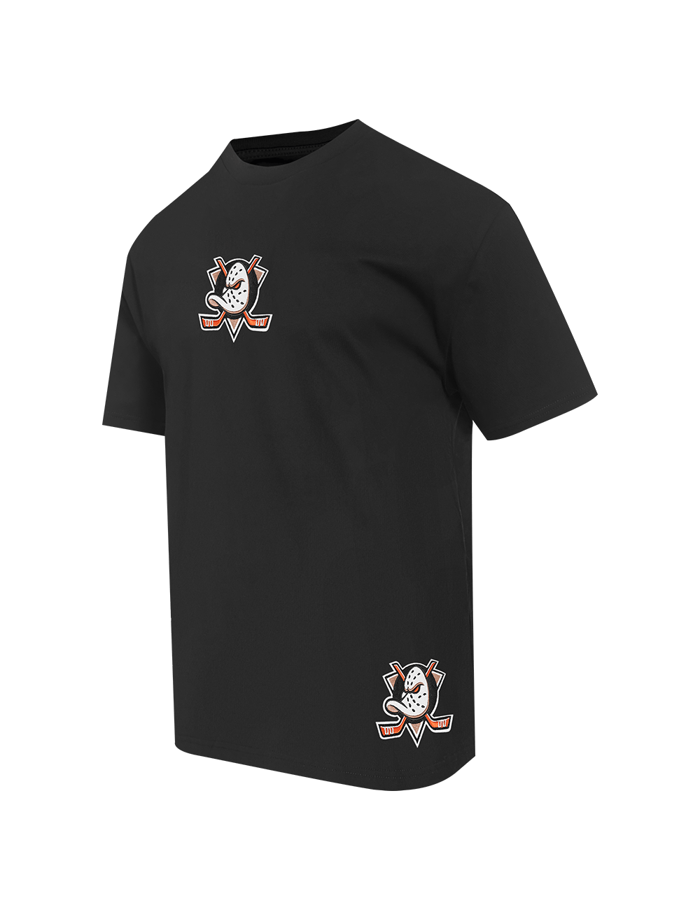 Pro Standard T-Shirts Anaheim Ducks Pro Standard NHL Wingspan Drop Shoulder T-Shirt - Black