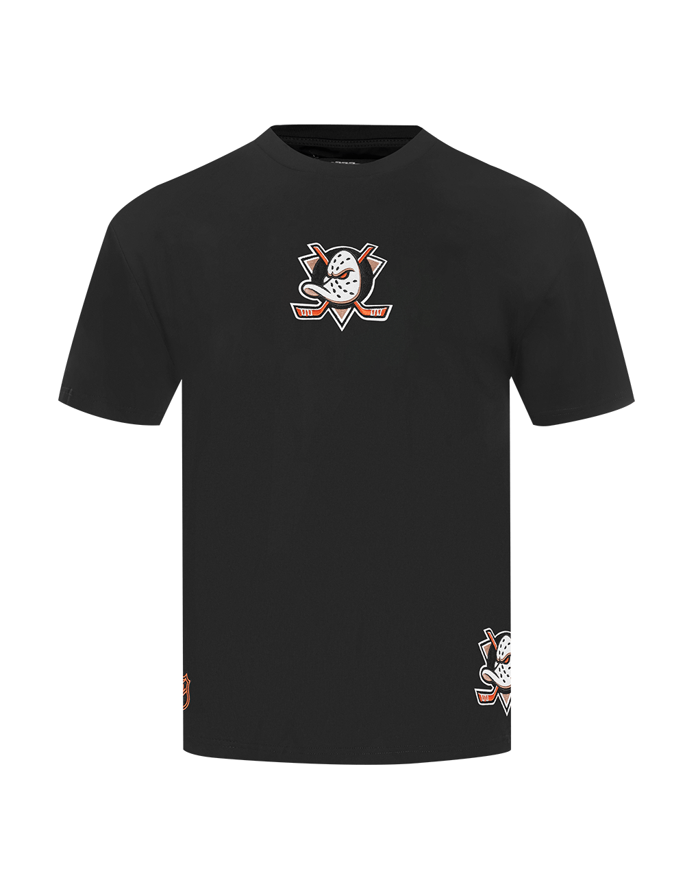 Pro Standard T-Shirts Anaheim Ducks Pro Standard NHL Wingspan Drop Shoulder T-Shirt - Black