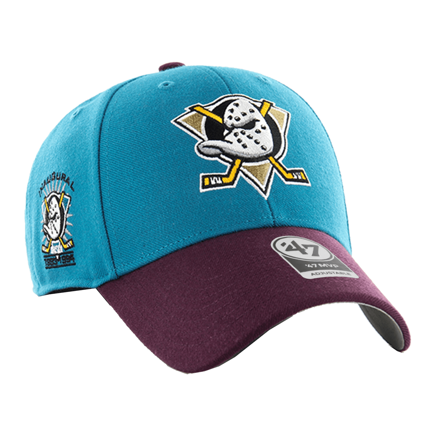 47 Brand Caps Anaheim Mighty Ducks '47 NHL 2T Inaugural '47 MVP Snapback Hat