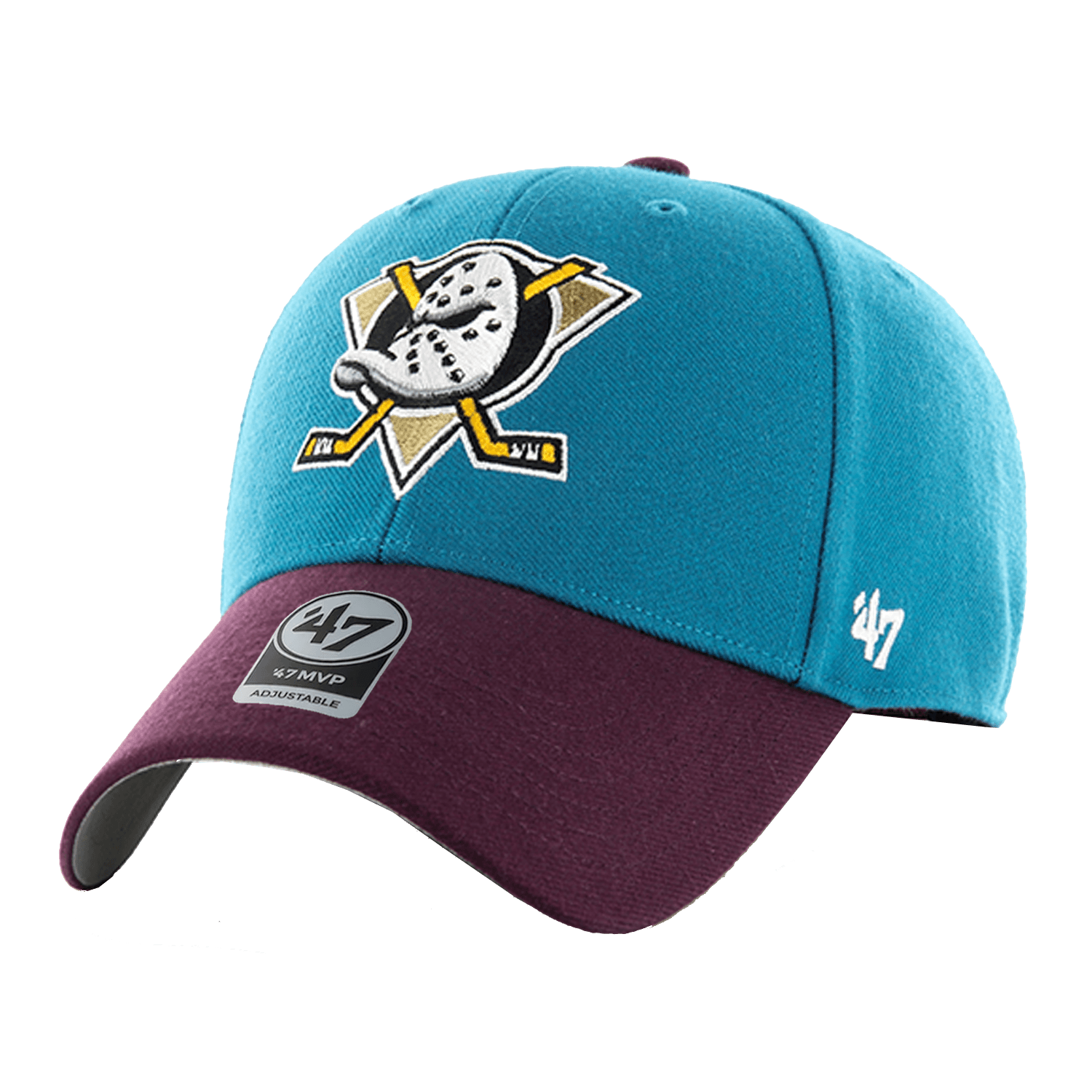 47 Brand Caps Anaheim Mighty Ducks '47 NHL 2T Inaugural '47 MVP Snapback Hat