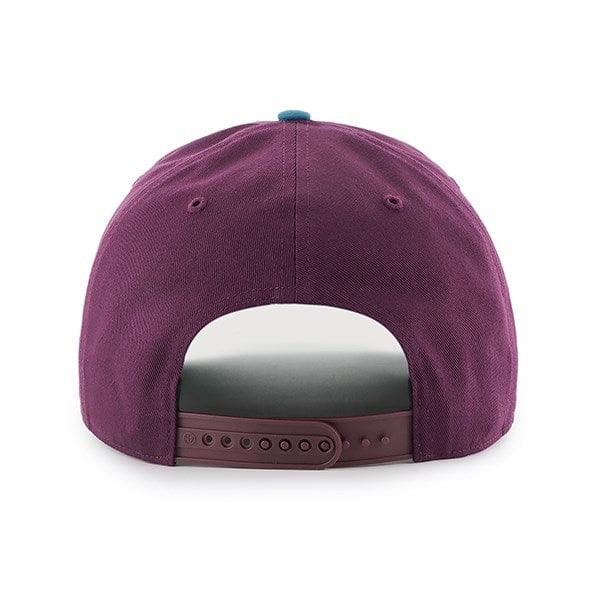 47 Brand Caps Anaheim Mighty Ducks '47 NHL 2T Nantasket Pre-Curved Snapback Hat - Plum