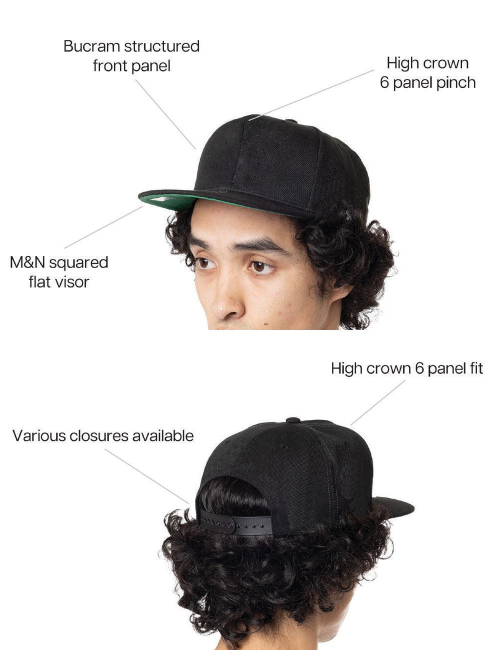 Mitchell And Ness Caps Anaheim Mighty Ducks Mitchell & Ness NHL Team 2 Tone 2.0 OG Snapback Hat - Black