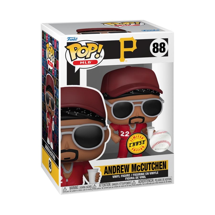 Funko Figures Andrew McCutchen Pittsburgh Pirates Funko MLB Pop Vinyl 3.75" Figure - White